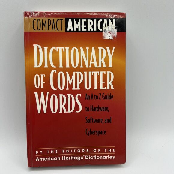 Compact American Dictionary of Computer Words: An A to Z Guide American Heritage - Picture 1 of 4
